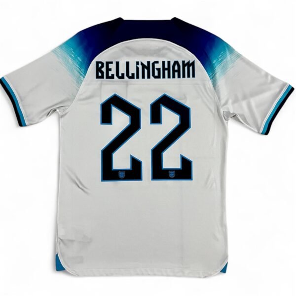 2022-24 England Home Jersey – Bellingham #22 (S)