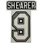1995-97 Newcastle United Velvet Nameset (Reproduction)
