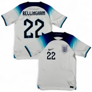2022-24 England Home Jersey – Bellingham #22 (S)