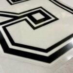 1995-97 Newcastle United Velvet Nameset (Reproduction)