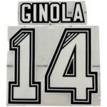 1995-97 Newcastle United Velvet Nameset (Reproduction)