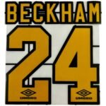 1994-96 Manchester United Third Velvet Nameset (Reproduction)