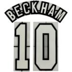 1996-98 Manchester United Home & Third Velvet Nameset (Reproduction)