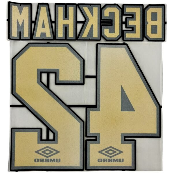 1994-96 Manchester United Third Velvet Nameset (Reproduction)