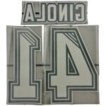 1995-97 Newcastle United Velvet Nameset (Reproduction)