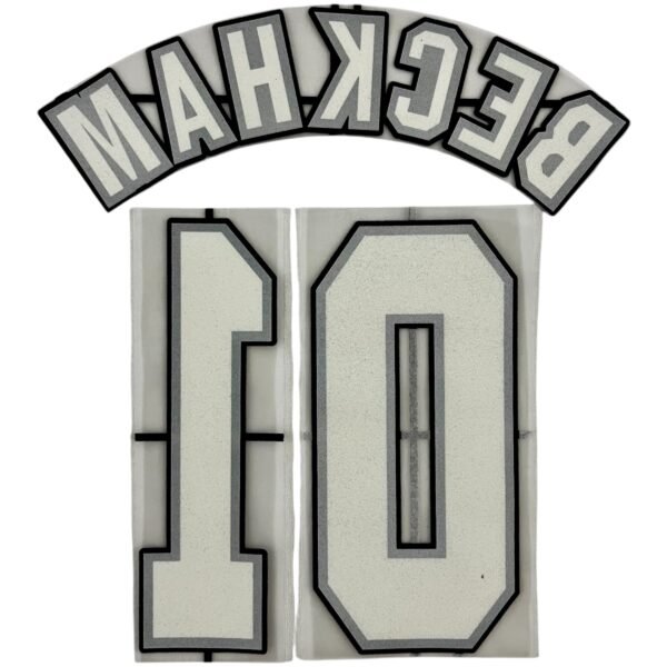 1996-98 Manchester United Home & Third Velvet Nameset (Reproduction)