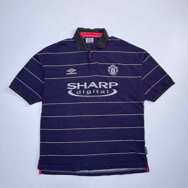 1999-00 Manchester United Away Jersey - Beckham 7 (L)