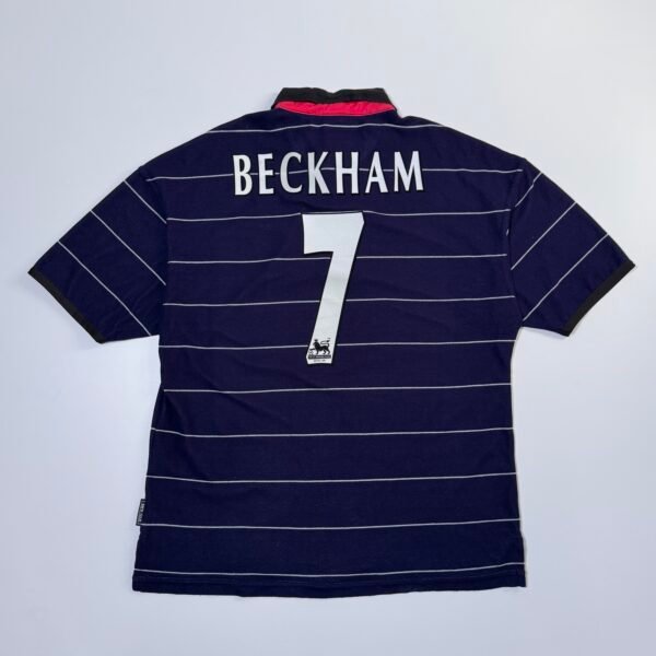 1999-00 Manchester United Away Jersey - Beckham 7 (L)