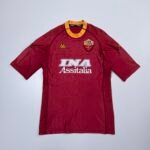 2000-01 As Roma Home Jersey - Totti 10 (L)