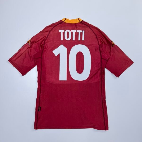 2000-01 As Roma Home Jersey - Totti 10 (L)