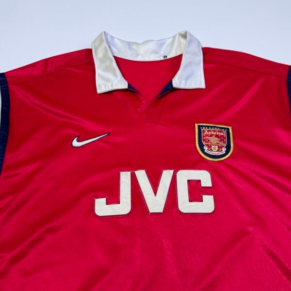 1998-99 Arsenal Home Jersey - Bergkamp 10 (XL)
