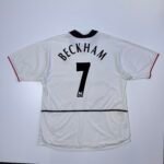 2002-03 Manchester United Away Jersey - Beckham 7 (XL)