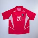 2002 South Korea Home Jersey Worldcup - M B Hong 20 (L)
