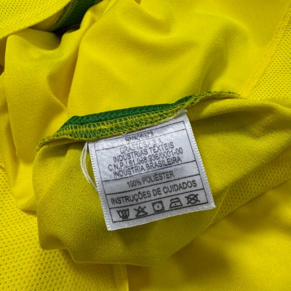 2002 Brazil Home Jersey Worldcup - Ronaldo 9 (L)