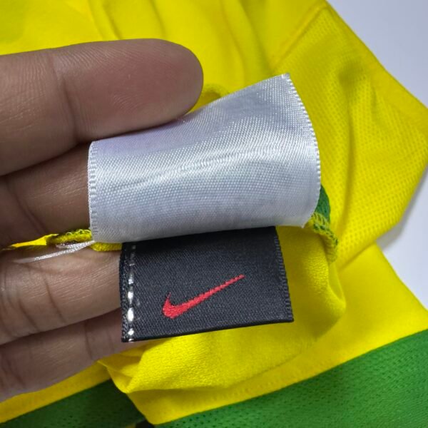 2002 Brazil Home Jersey Worldcup - Ronaldo 9 (L)