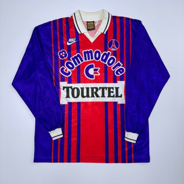 1993-94 Paris Saint-German Home Jersey Longsleeve (L) - Ginola 11