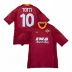 2000-01 As Roma Home Jersey - Totti 10 (L)