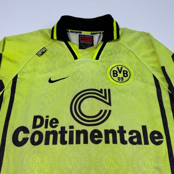 1996-97 Borussia Dortmund Home Jersey Longsleeve (L) boxy