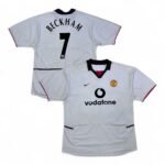 2002-03 Manchester United Away Jersey - Beckham 7 (XL)
