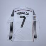2014-15 Real Madrid Home Jersey Longsleeve - Ronaldo 7 (S)