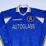 1997-99 Chelsea Home Jersey Longsleeve - Zola 25 (XL)