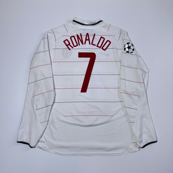 2003-06 Manchester United Third Jersey UCL - Ronaldo 7 (L)