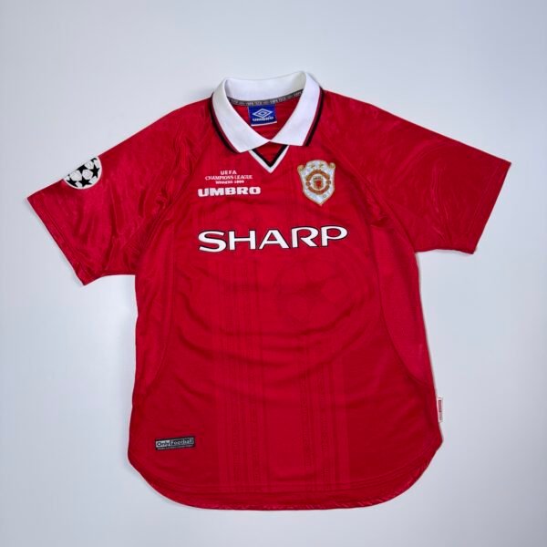 1998-99 Manchester United Home UCL Final Jersey 2star - Giggs 11 (L)
