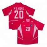 2002 South Korea Home Jersey Worldcup - M B Hong 20 (L)