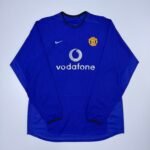 2002-2003 Manchester United Third Jersey Longsleeve - Beckham 7 (XL)