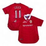 1998-99 Manchester United Home UCL Final Jersey 2star - Giggs 11 (L)