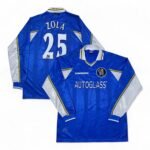 1997-99 Chelsea Home Jersey Longsleeve - Zola 25 (XL)