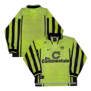 1996-97 Borussia Dortmund Home Jersey Longsleeve (L) boxy