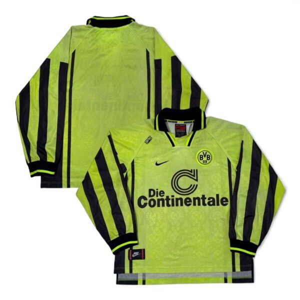 1996-97 Borussia Dortmund Home Jersey Longsleeve (L) boxy