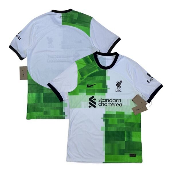 (BNWT)(Player Issue) 2023-24 Liverpool Away Jersey (M)