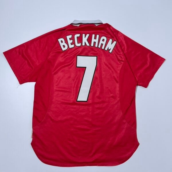 1997-98 Manchester United Home UCL Jersey 1Star - Beckham 7 (L)