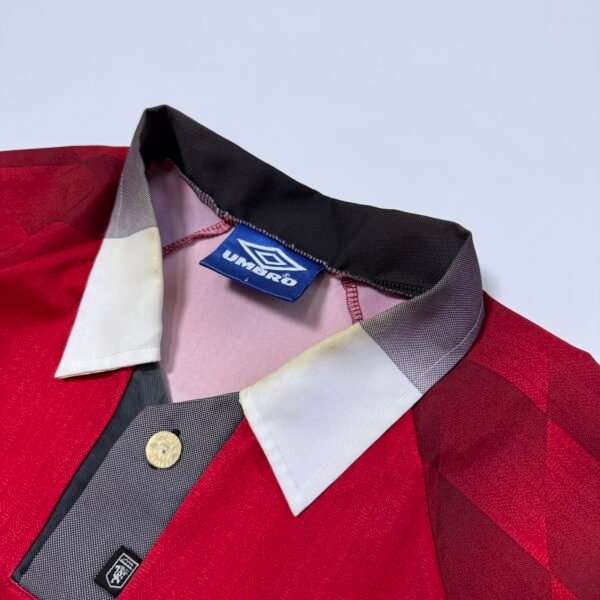 1996-98 Manchester United Home Jersey - Beckham 10 (L)