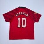 1996-98 Manchester United Home Jersey - Beckham 10 (L)