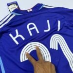 (NOS) (Player Issue) 2006 Japan Home Jersey With Signature & Match Detail - Kaji 21 (L)