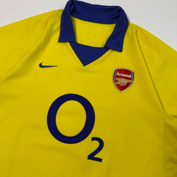 2003-04 Arsenal Away Jersey - Pires 7 (L)