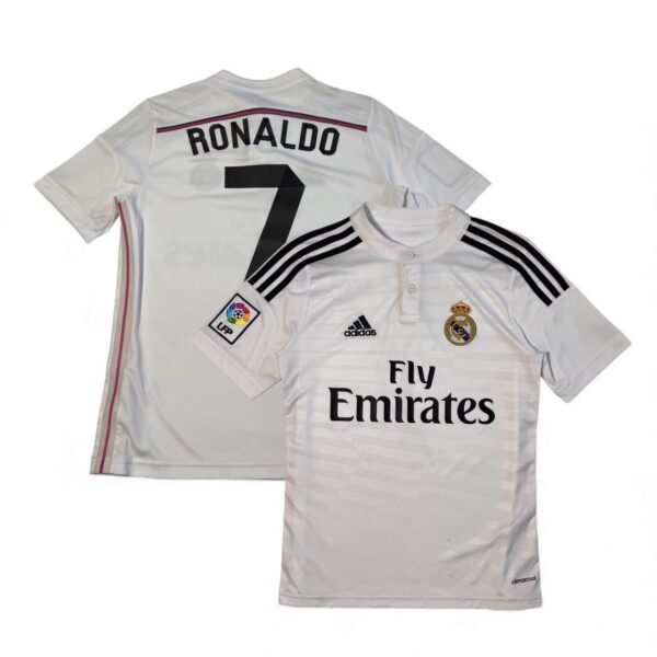 2014-2015 Real Madrid Home Jersey - Ronaldo 7 (L Boy)