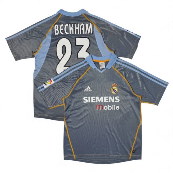 2003-04 Real Madrid Third Jersey - Beckham 23 (XLB)