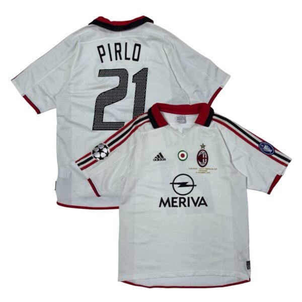 2003-04 Ac Milan Final Intercontinental Cup Jersey - Pirlo 21 (M)