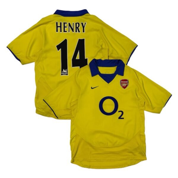 2003-04 Arsenal Away Jersey - Henry 14 (S)