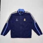 2005 Real Madrid Adidas UCL Track Jacket (M fit to L)