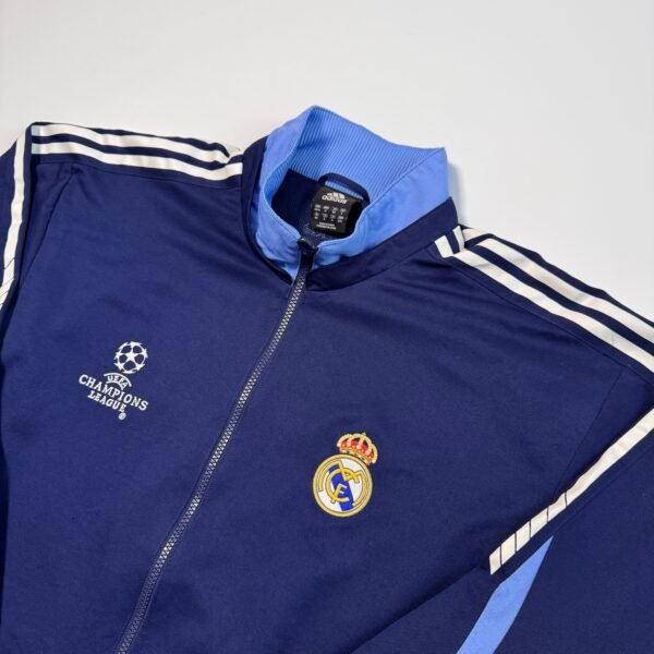 2005 Real Madrid Adidas UCL Track Jacket (M fit to L)