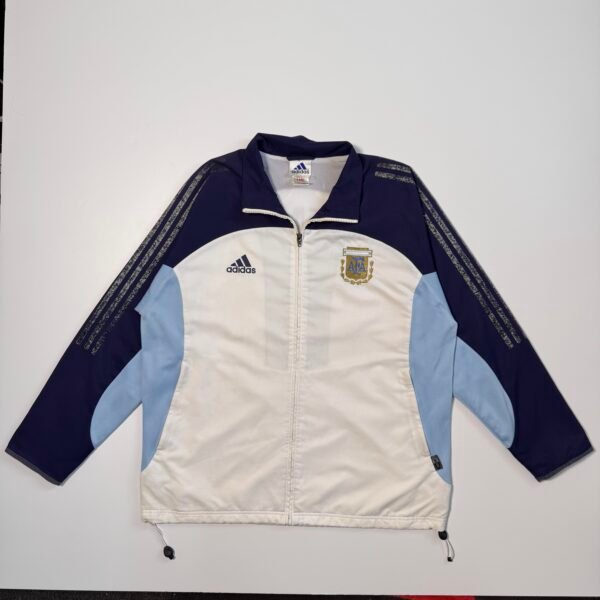2002 Argentina Adidas Track Jacket (M fit to L)