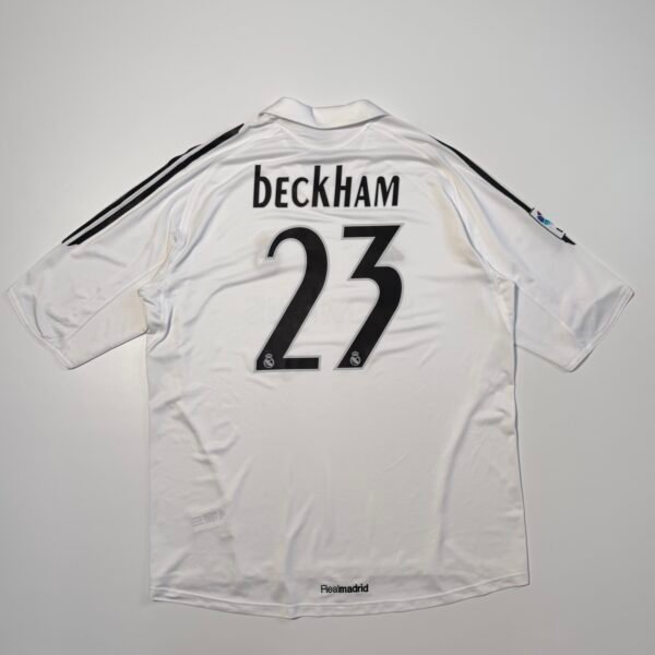 2005-06 Real Madrid Home Jersey - Beckham 23 (XL)