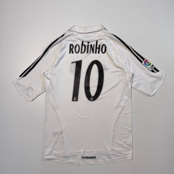 2005-06 Real Madrid Home Jersey - Robinho 10 (S)