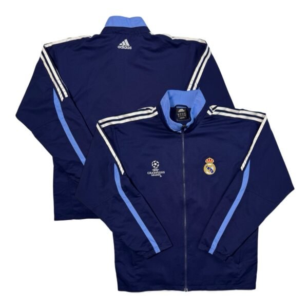 2005 Real Madrid Adidas UCL Track Jacket (M fit to L)