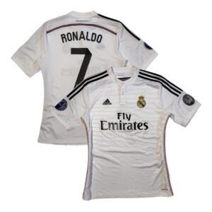2014-15 Real Madrid Home UCL Jersey - Ronaldo 7 (M)